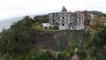 Cliff Stabiliation Below Large Appartment Building 3